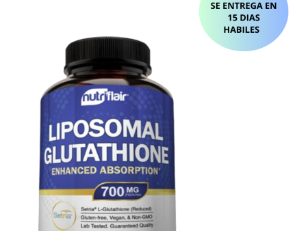 NutriFlair Liposomal Glutathione Setria® 700mg - 60 Capsulas For Discount