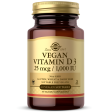 Vitamina D3 25mcg  1000IU , 60 capsulas - Solgar on Sale