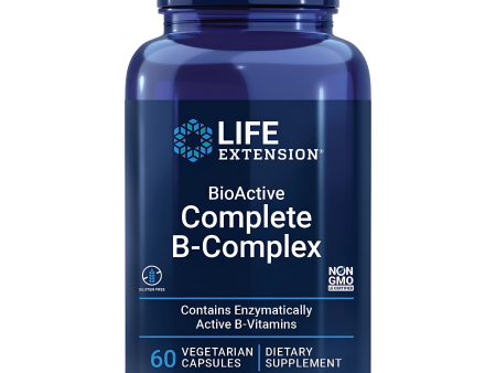 Bioactive Complete B complex - Life Extension 60 Capsulas For Sale