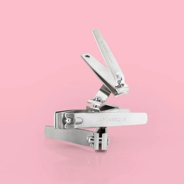 Japonesque Stainless Steel Sliver Fingernail & Toenail Clippers CORTA UÑAS PARA MANOS Y PIES Fashion