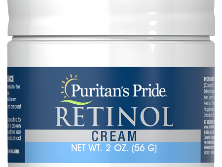 CREMA RETINOL ANTIARRUGAS PURITANS PRIDE 56gr Online now