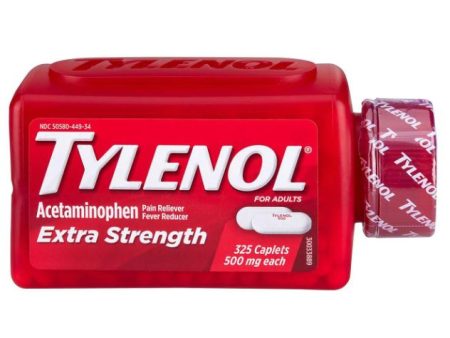 TYLENOL Extra Strength 500 mg - 325 Tabletas For Sale