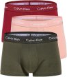 Calvin Klein de algodón elástico para hombre, paquete de 3 calzoncillos de tiro bajo Online Hot Sale