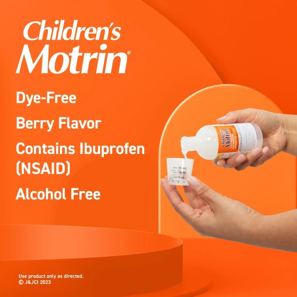 Children s Motrin Ibuprofeno Medicina para Niños, Sabor a Bayas, 8 fl. oz Sale