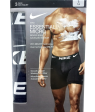 NIKE Calzoncillos tipo Boxer (brief) ESSENTIAL MICRO, con Tecnología DRI-FIT - PACK 3 CALZONCILLOS COLOR NEGRO Sale