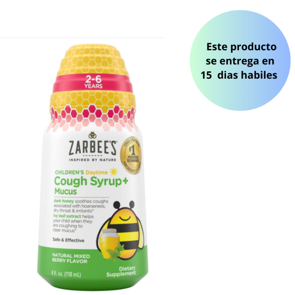 Zarbee s jarabe para niños de 2 a 6 años , 118ml Discount