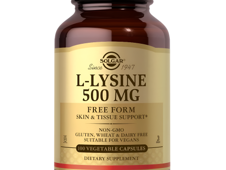 L-Lysine 500 mg Solgar -  Capsulas Vegetales Cheap