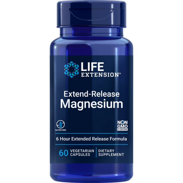 Magnesio de Liberacion Prolongada - Life Extension -60 Capsulas Online now