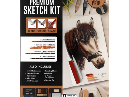 ArtSkills Surtido de alta calidad kit de boceto y dibujo, 39 piezas Online Sale