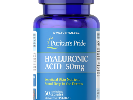 Puritan s Pride Ácido hialurónico 50 mg-60 cápsulas Cheap