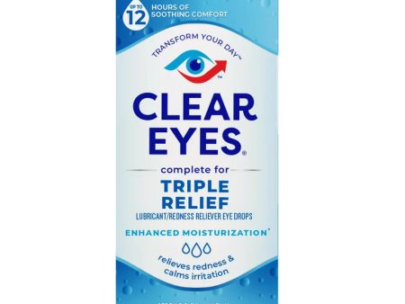 Clear Eyes Triple  alivio  15 ml. For Cheap