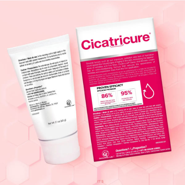 Cicatricure crema hidratante antiarrugas profunda para rostro y cuello 60g For Discount