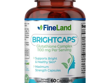 Brightcaps Glutathione complex 1100mg , FineLand- 60 capsulas Online