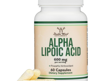 Alpha Lipoic acid 600mg , 60 capsulas - Double Wood Cheap