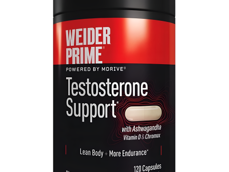 Suplemento Weider Prime saludable de testosterona para hombres Supply