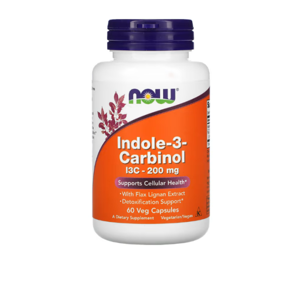 NOW, Indol-3-Carbinol, 200 mg, 60 cápsulas vegetales For Discount