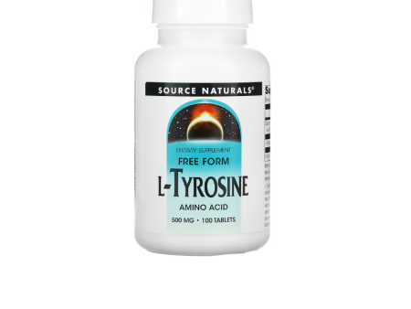 L-Tyrosine 500mg , 100 tabletas - Source Naturals For Cheap