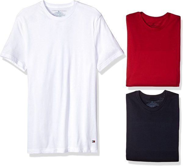 Tommy Hilfiger  Pack 3 Polos clásicos cuello redondo For Cheap