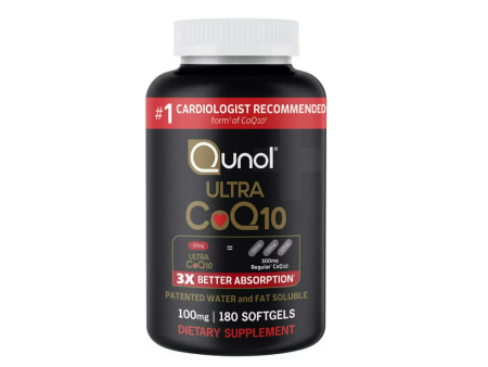 Qunol Ultra CoQ10, 100mg,  180 capsulas on Sale