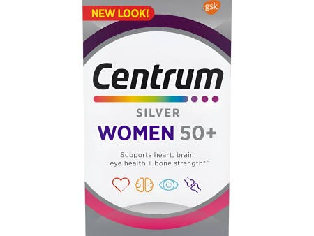 Centrum Silver para mujeres de 50 + de 100 tabletas Hot on Sale