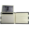 Billetera Tommy Hilfiger Para Hombre de Cuero blanco y negro For Discount