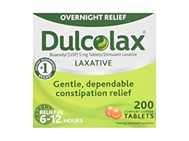 Dulcolax Laxante 200 tabletas comprimidas con revestimiento Online now