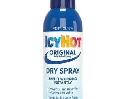 Icy Hot Original Alivio del dolor Spray seco 4oz (113gr) Hot on Sale