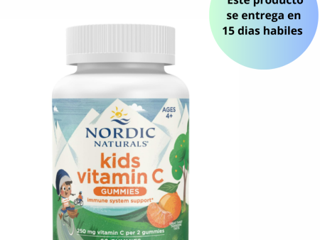 Nordic Naturals Vitamina C para niños 250mg , 60 gummies Online Hot Sale