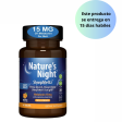 Nature s Night Melatonina de triple fuerza de disolución rápida de 15 mg, 90 tabletas Discount