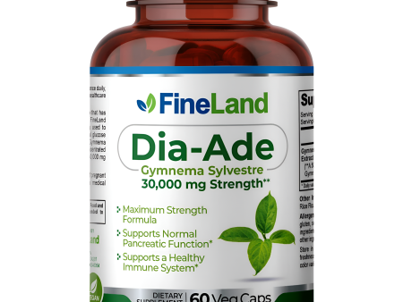 Dia-Ade  gimnema sylvestre Fineland , 60 capsulas Hot on Sale