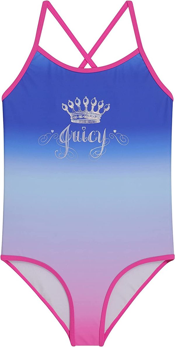 trajes de baño de una pieza para niñas Juicy Couture For Discount