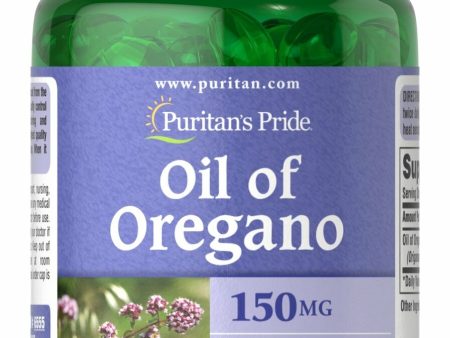 Aceite de orégano 150 mg  en cápsulas - Puritan s Pride Online