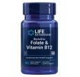 Folate y vitamina B12 , 90 capsulas vegetarianas Fashion