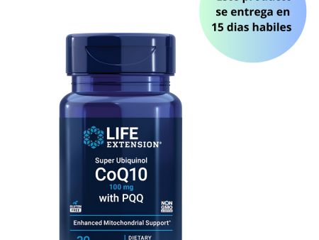 Life Extension, Super Ubiquinol CoQ10 100 mg, PQQ 10 mg, 30 Softgels Online