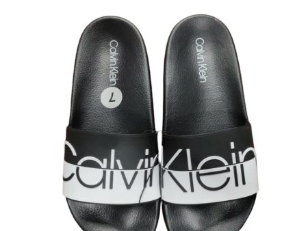 sandalias deportivos calvin klein talla 7 US UNISEX Sale