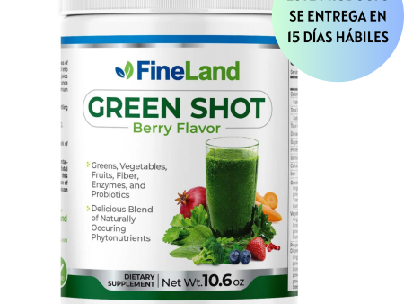 Green Shot 10.6 oz Berry Flavor FINELAND Hot on Sale