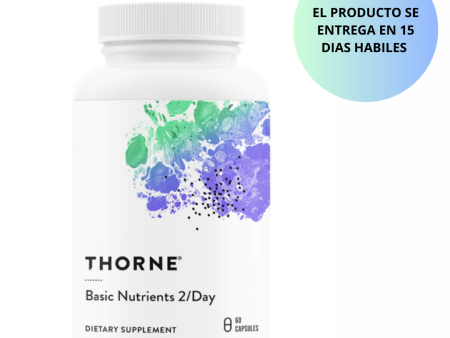 Thorne- Basic Nutrients 2 day , 60 capsulas For Sale