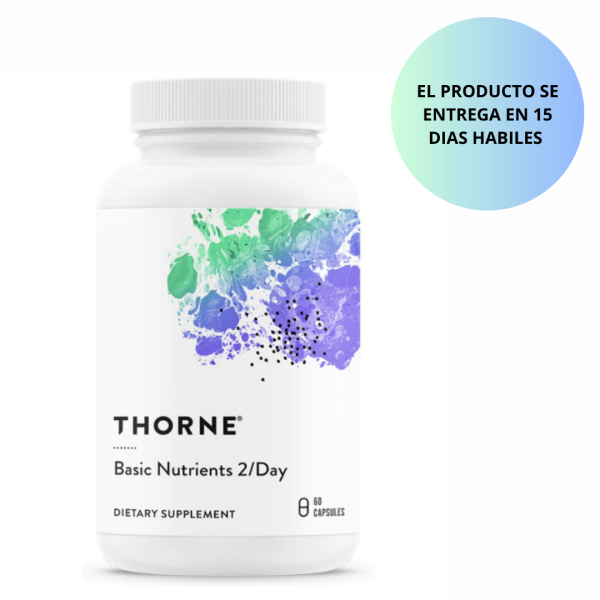 Thorne- Basic Nutrients 2 day , 60 capsulas For Sale