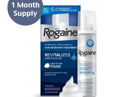 ROGAINE MEN ESPUMA - 60G - EVITA CAIDA DE CABELLO Online now