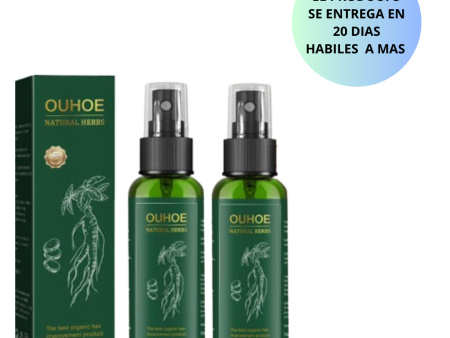 Elixir Para El Crecimiento Del Cabello Ouhoe - PACK 2UNIDADES For Sale