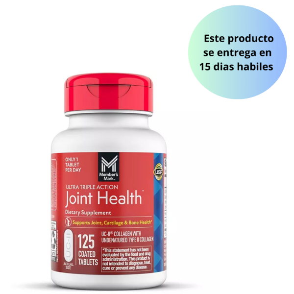 Member s Mark Ultra Triple Action Joint Health 125 tabletas For Cheap