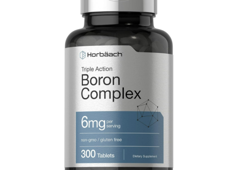 Boron Complex triple action 6mg , 300 tabletas- Horbaach Supply