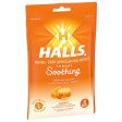 HALLS Pastillas para la Tos con Miel para Aliviar la Garganta 30 caramelos Fashion