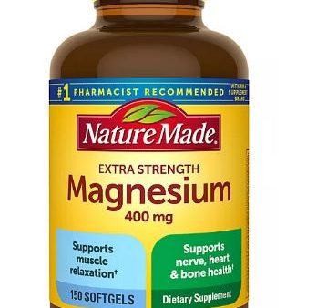 Nature Made extra fuerte magnesio 400 mg , 150 capsulas Online