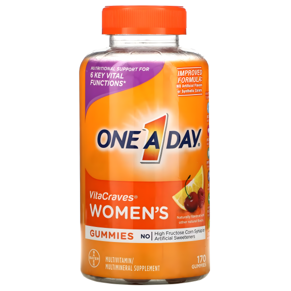 One A Day Women s Gummy Multivitamin , 170 gomitas Supply