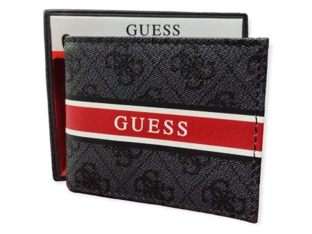 Billetera Guess para hombre de estilo relieve Fashion