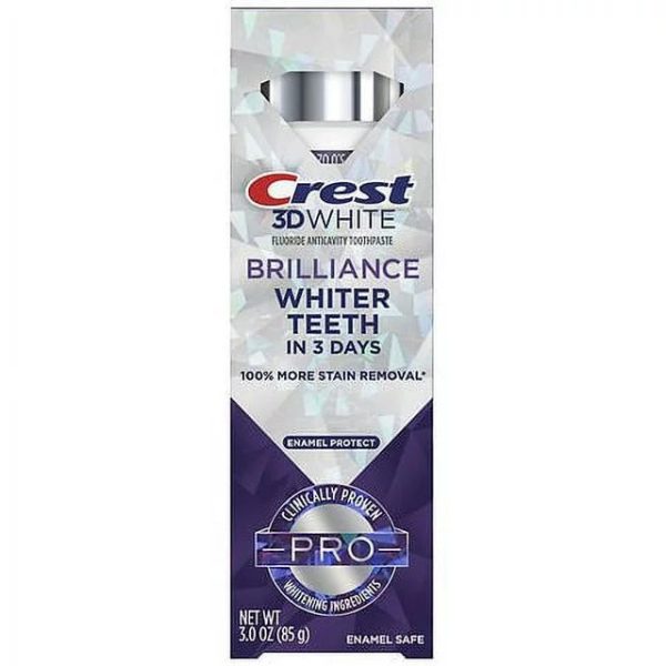 Crest 3D White Brilliance Pro Enamel Protect Toothpaste - 3oz For Cheap