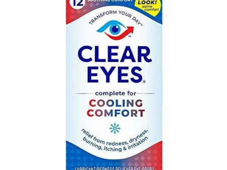 Clear Eyes Refrescante Confort Alivio para los Ojos 15ml. Discount