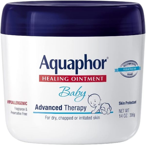 Crema Aquaphor para bebé, curativo, terapia avanzada, protector de la piel 396gr. For Discount