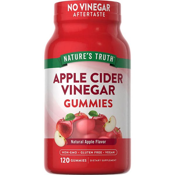 Nature s Truth Apple Cider Vinegar 400mg 120 GOMITAS For Discount